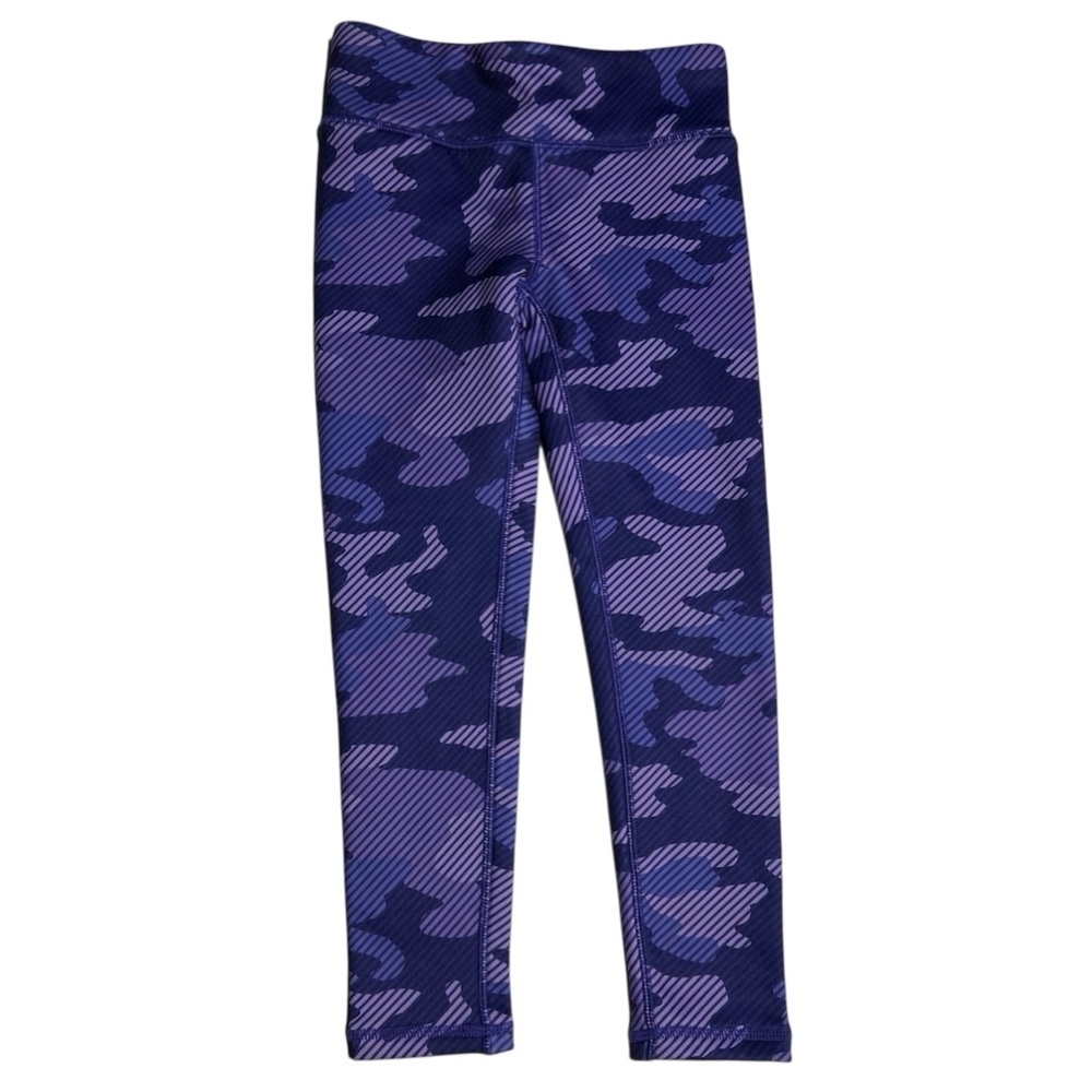 Joe Fresh Purple Camouflage Leggings with fleece inside‎